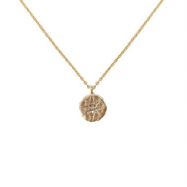 North Star Disc necklace