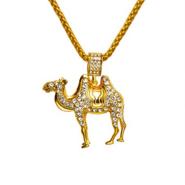 Camel Pendant Necklace