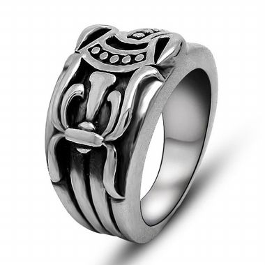 Concise fashion skull snake winding ring highlights your special