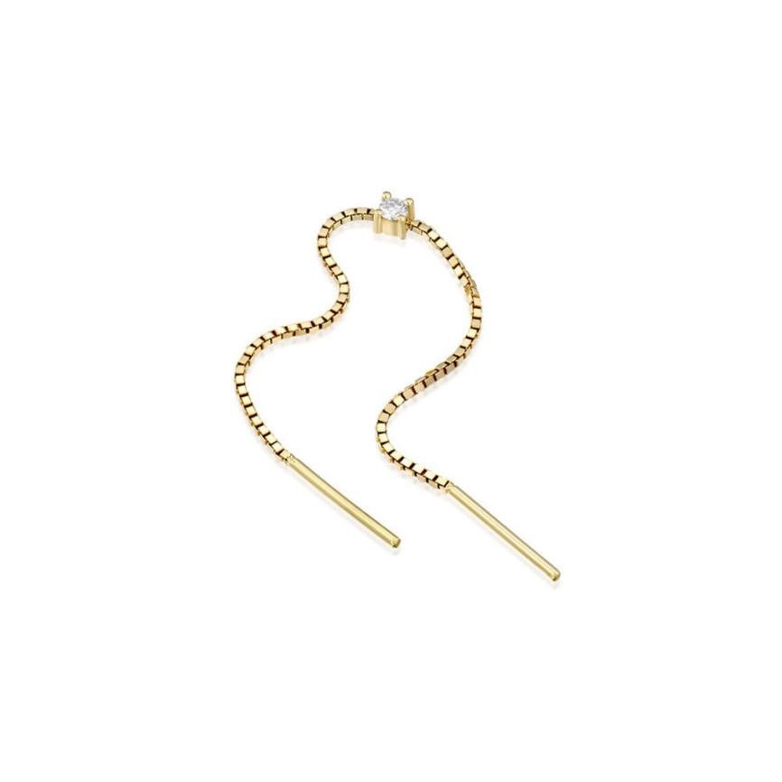 Diamond Threader Earrings
