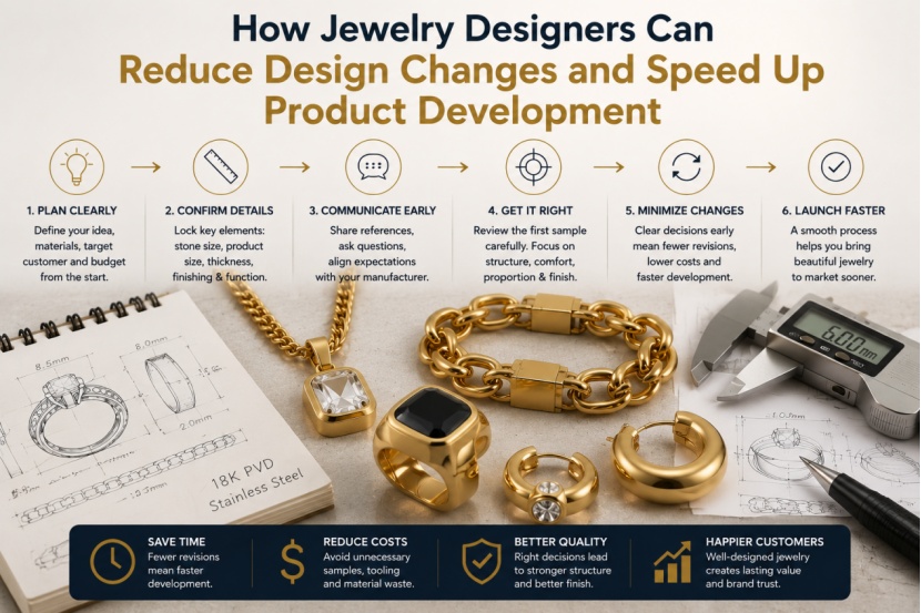 How Jewelry Designers Can Reduce Design Changes and Speed Up Product Development