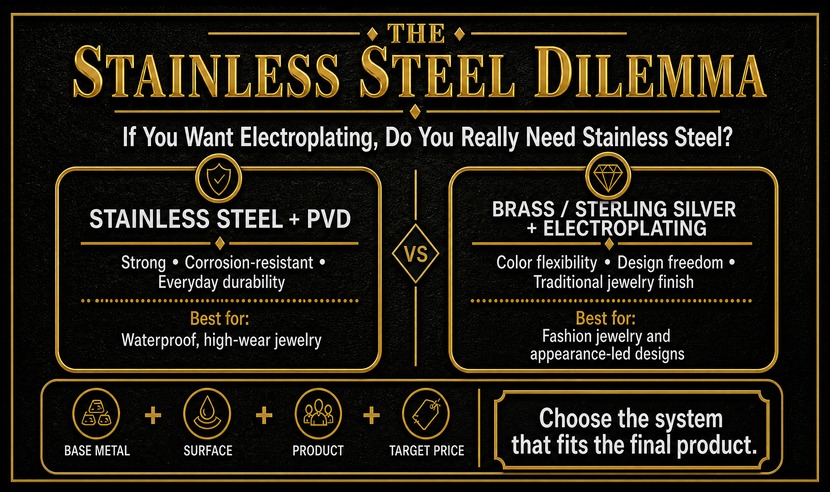 The Stainless Steel Dilemma: If You Want Electroplating, Do You Really Need Stainless Steel?
