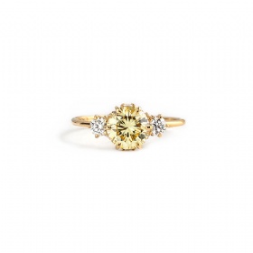 Three Stone Diamond Ring