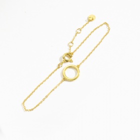 Multi-adjustable Clasp Circle Bracelet