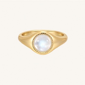 Pearl Signet Ring