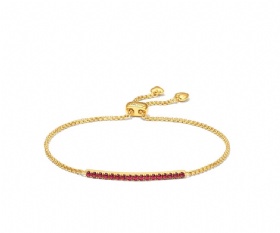 Petite Pavé Bar Bracelet