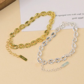 Anchor Link Chain Bracelet