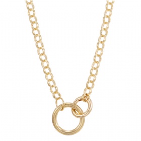 Interlocking Circle Necklace