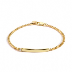 Cuban Chain Bar Bracelet