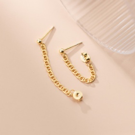 Pig Nose Chain Earrings