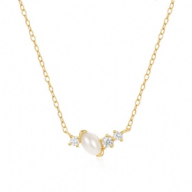 Pearl Diamond Necklace