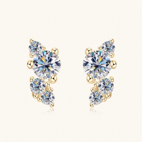 Multi Moissanite Earrings