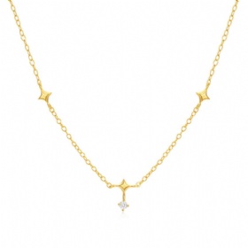 Star Diamond Necklace