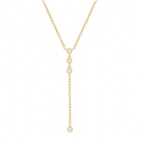 Diamond Lariat Necklace